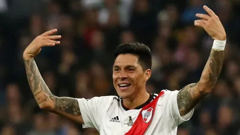 Enzo Pérez subió una foto con su "ídolo" y la rompió toda en Instagram