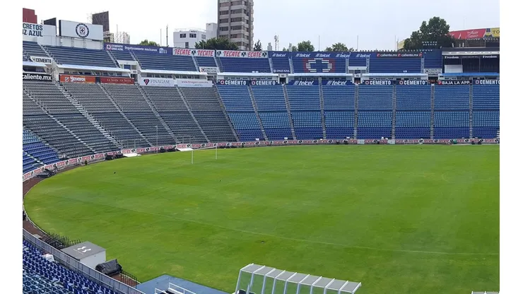 El Estadio Azul se despidió del futbol mexicano como casa de Cruz Azul en abril de 2018. Foto: Bolavip México