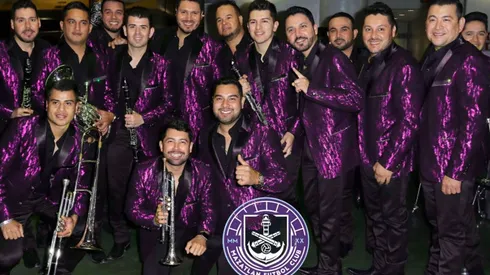 La Banda MS mostró su apoyo al equipo de su tierra. Foto: Getty Images