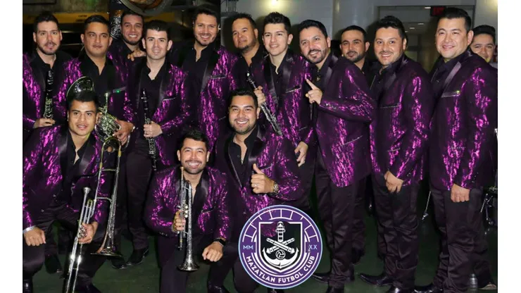 La Banda MS mostró su apoyo al equipo de su tierra. Foto: Getty Images