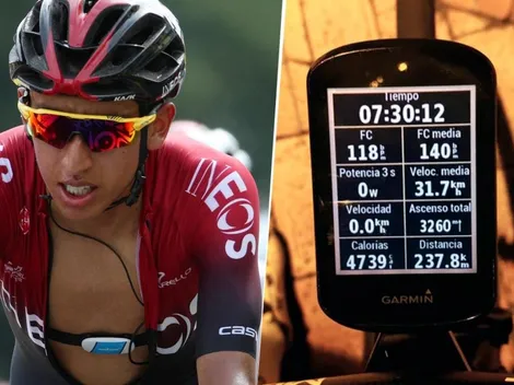 Más de 7 horas, a más de 3 mil metros: el brutal entrenamiento de Egan Bernal