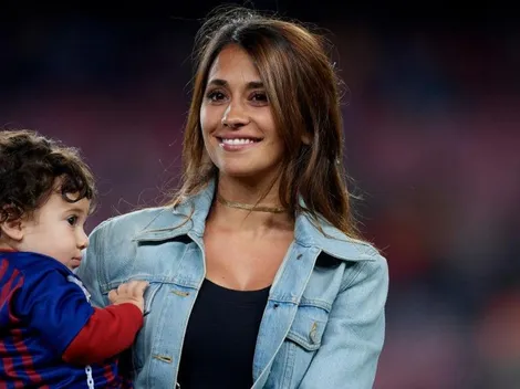 La tierna foto de Antonela Roccuzzo con sus hijos: "Con ellos al fin del mundo"