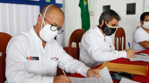 Víctor Zamora es el ministro de Salud del Perú.