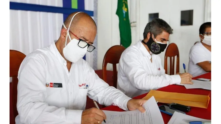 Víctor Zamora es el ministro de Salud del Perú.