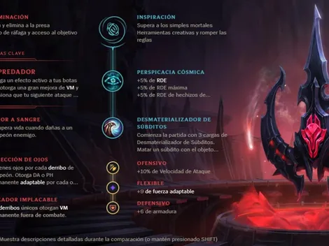 Las Runas de Depredador y Guardián serán reworkeadas en League of Legends