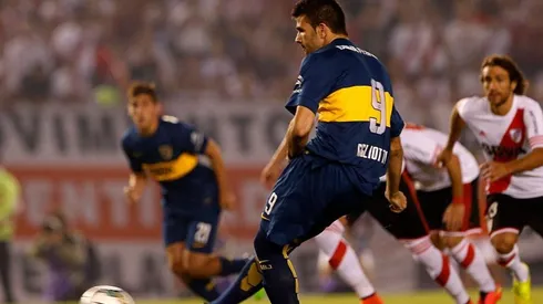 El penal de Gigliotti que fue tapado por Barovero.