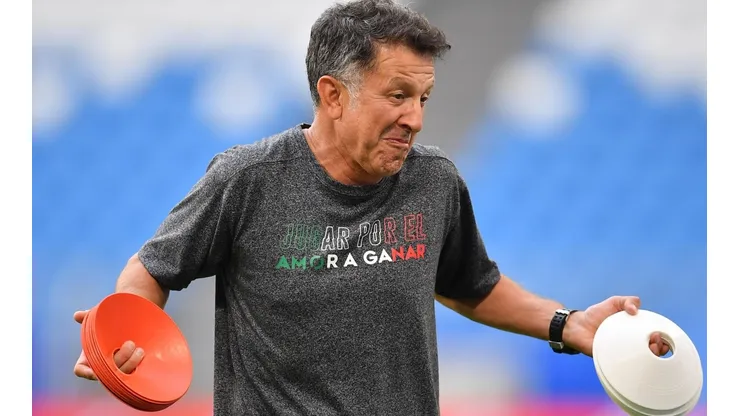 Juan Carlos Osorio con la Selección de México.