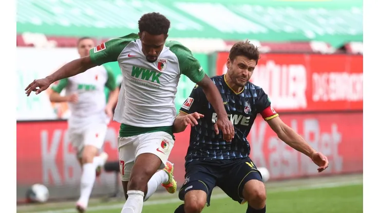 Domingo de empates: 1-1 entre Augsburgo y Colonia por la Bundesliga