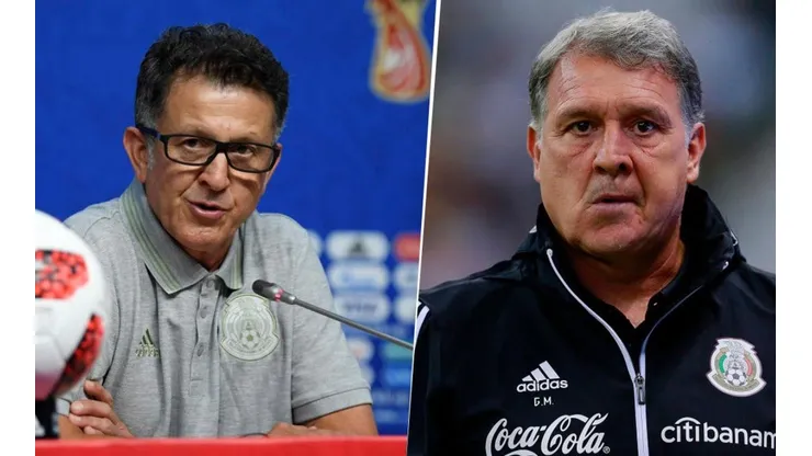 Juan Carlos Osorio y Gerardo Martino.