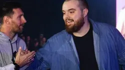 Messi lo llamó al Kun Agüero con un mensaje para Ibai: "Me dejó re mal adelante de todos, pero no pasa nada"