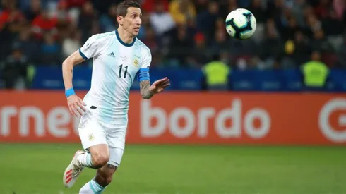 Ángel Di María en la Selección Argentina.