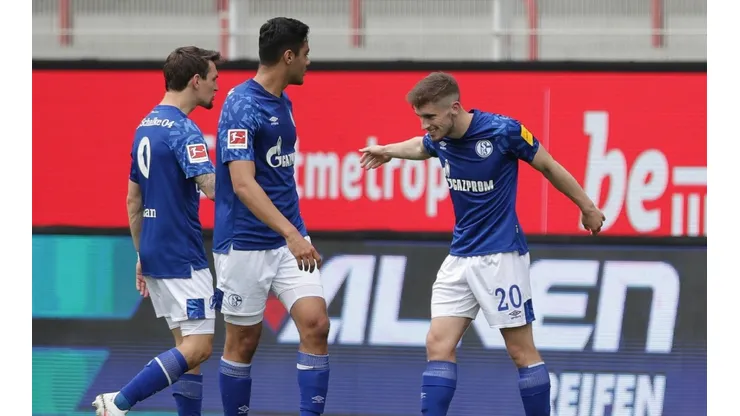 De poco le sirve: Schalke 04 rescató un empate en su visita al Unión Berlín
