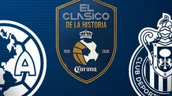 El Clásico de la historia reunirá las mejores jugadas del Clásico Nacional entre América y Chivas. Foto: TUDN