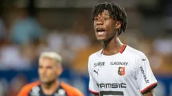 Eduardo Camavinga, joven y talentoso volante de Rennes.