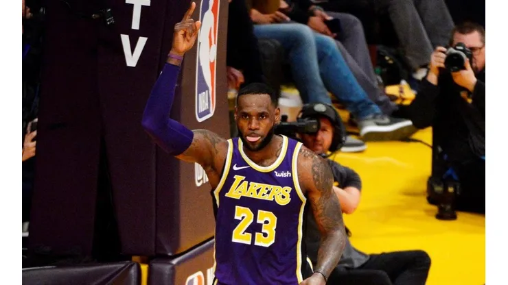 LeBron mostrando su faceta como activista
