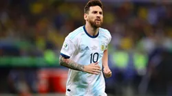 Lionel Messi en la Selección Argentina.