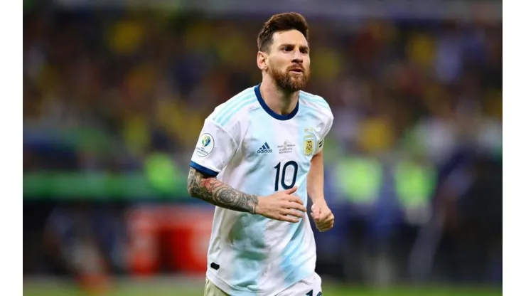 Lionel Messi en la Selección Argentina.