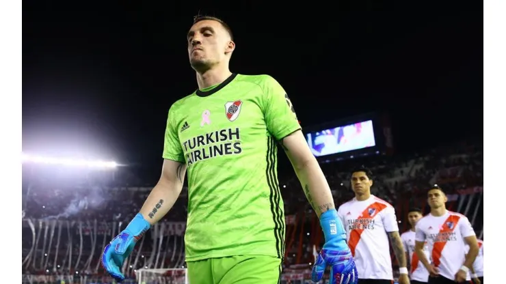 Franco Armani, todo un referente de River.