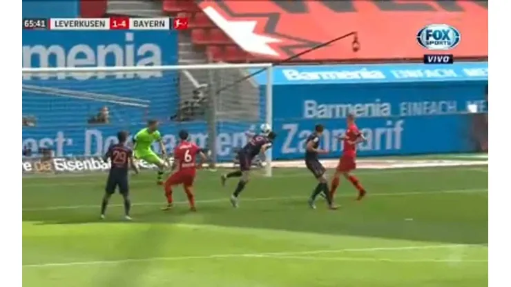 Leverkusen salió jugando como nosotros y Lewandowski no los perdonó