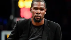 Kevin Durant en un juego de Brooklyn Nets.