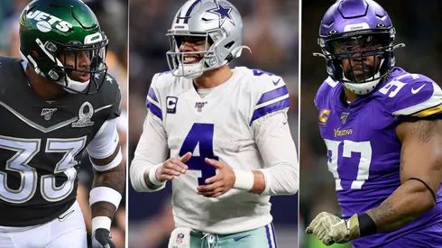 Adams, Prescott y Griffen. Foto: Getty.