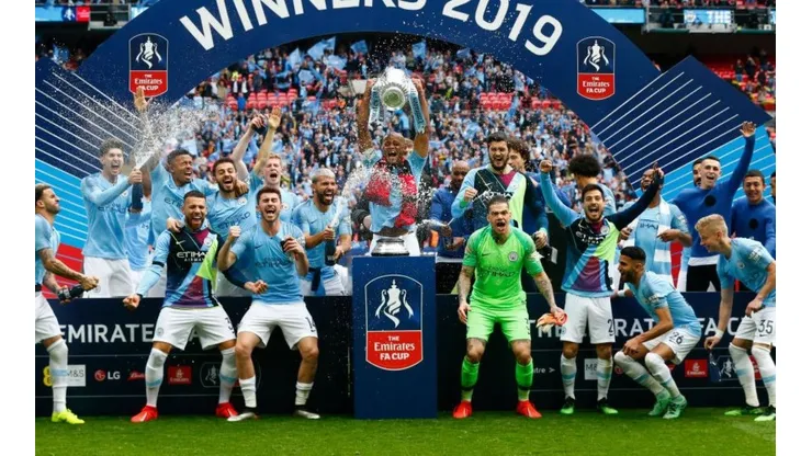 Manchester City, campeón vigente de la FA Cup.