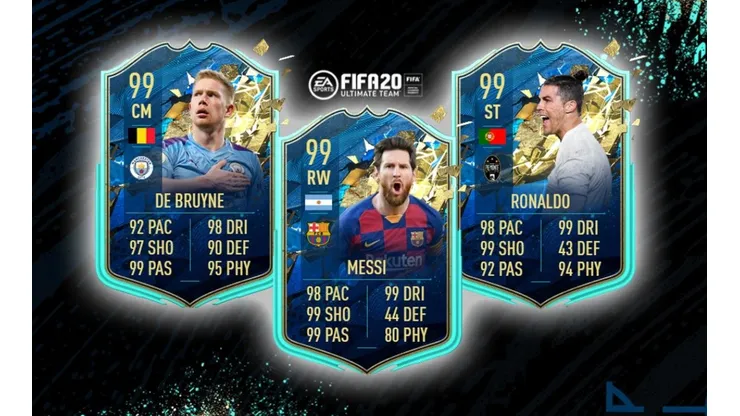 EA Sports lanza el TOTSSF Definitivo para el Ultimate Team del FIFA 20