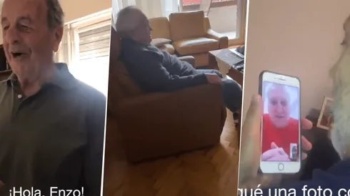 Foto de los hinchas de River.