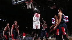 Tacko Fall, jugador de dos vías con Boston Celtics.