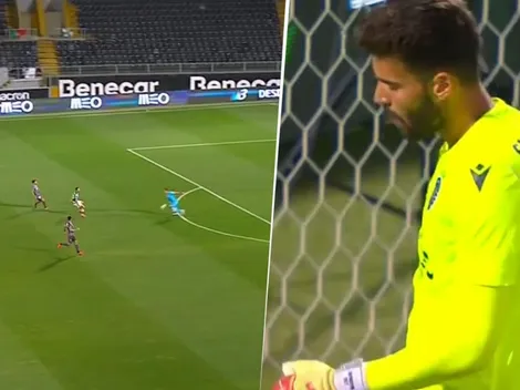 Uno peor que otro: los 2 bloopers de arqueros en Vitoria y Sporting Lisboa