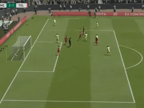 América reaccionó a tiempo y le dio vuelta el partido a Toluca