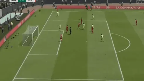 América revirtió la historia y se impuso por 2 a 1 (Foto: Captura)