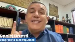 Daniel Urresti es congresista desde las últimas elecciones.