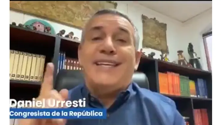 Daniel Urresti es congresista desde las últimas elecciones.