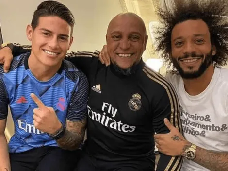 Roberto Carlos elogia a James y pide paciencia: "Es un fenómeno"