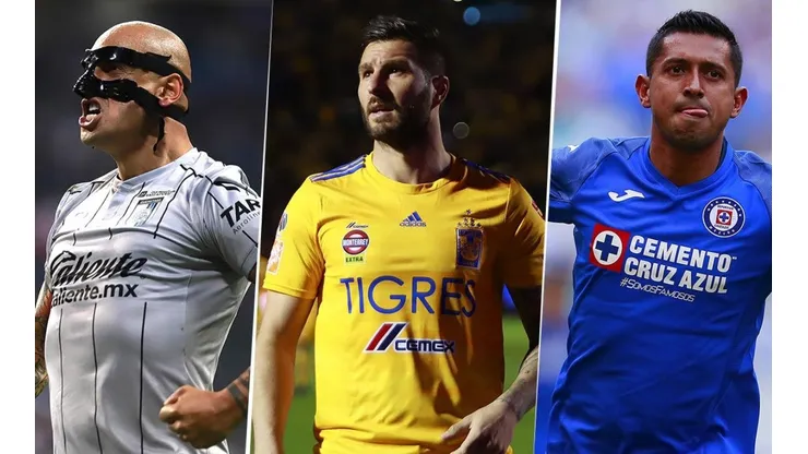 Nahuelpán, Gignac y Hernández conforman el podio armado por la Liga MX (Fotos: JAM)