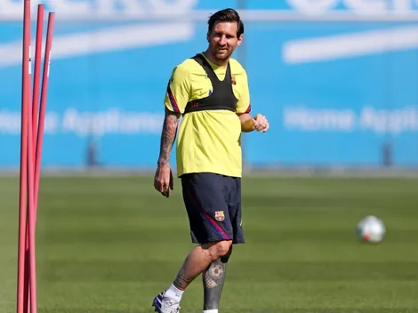 Messi sintió un pinchazo y estaría en duda para el regreso de La Liga