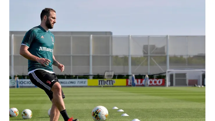 El parte médico de Higuaín tras abandonar el entrenamiento de Juventus