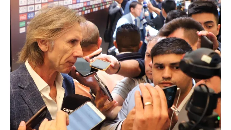 Ricardo Gareca dirigió a Perú en el Mundial de Rusia 2018.