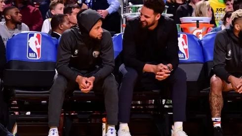 Curry y Klay Thompson comandan manifestación de los Warriors
