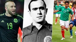 Los jugadores que se nacionalizaron mexicanos.