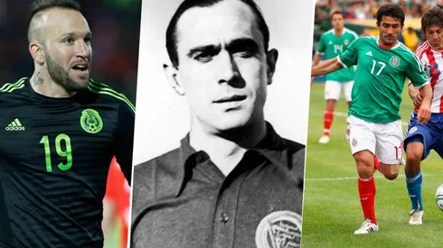 Los jugadores que se nacionalizaron mexicanos.