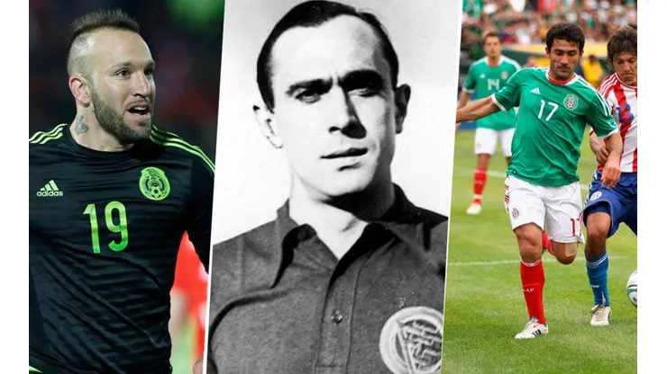 Los jugadores que se nacionalizaron mexicanos.