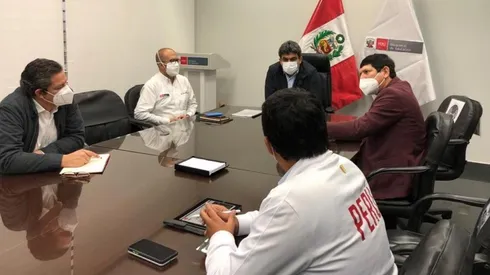 Lozano se reunió con Víctor Zamora.