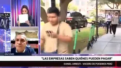 Daniel Urresti fue entrevistado por Mavila Huertas.