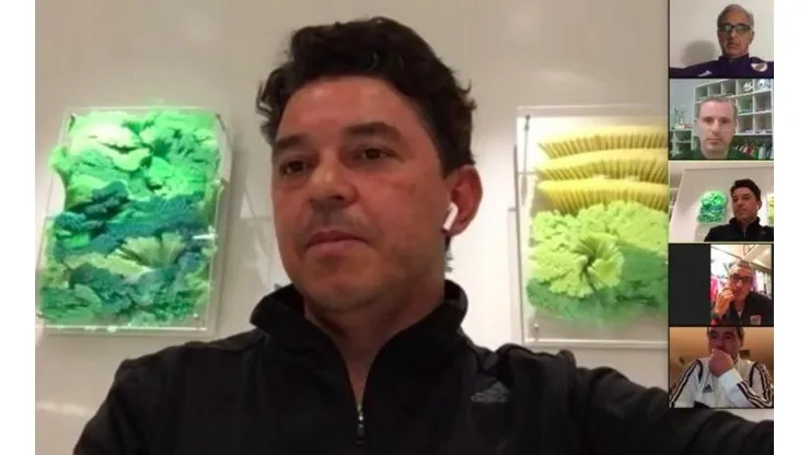 Foto de Marcelo Gallardo, entrenador de River.