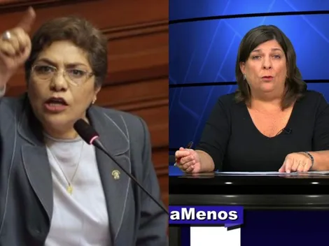Del mismo equipo: Luz Salgado apoyó a Rosa María Palacios contra Urresti