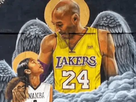 En medio del caos que vive EE.UU., el mural de Kobe Bryant sigue intacto