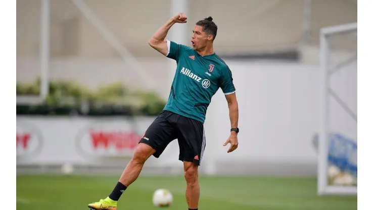 Cristiano Ronaldo llegó 4 horas antes a la práctica de Juventus