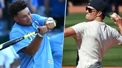 Patrick Mahomes y Tom Brady. Foto: Getty.